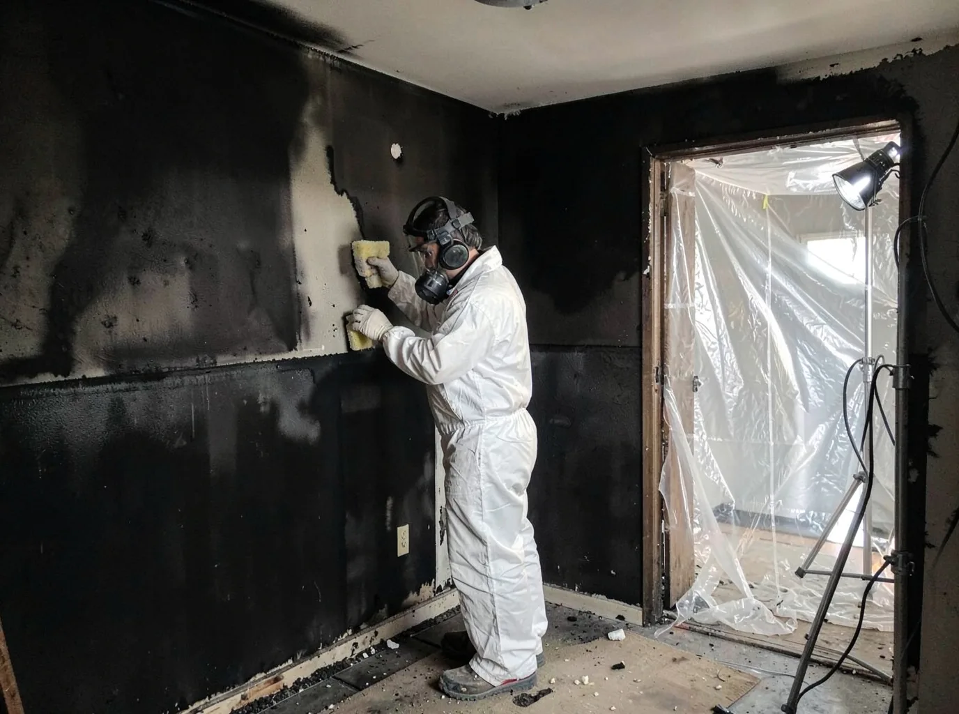 Fire Damage Restoration company in Left Hand, WV